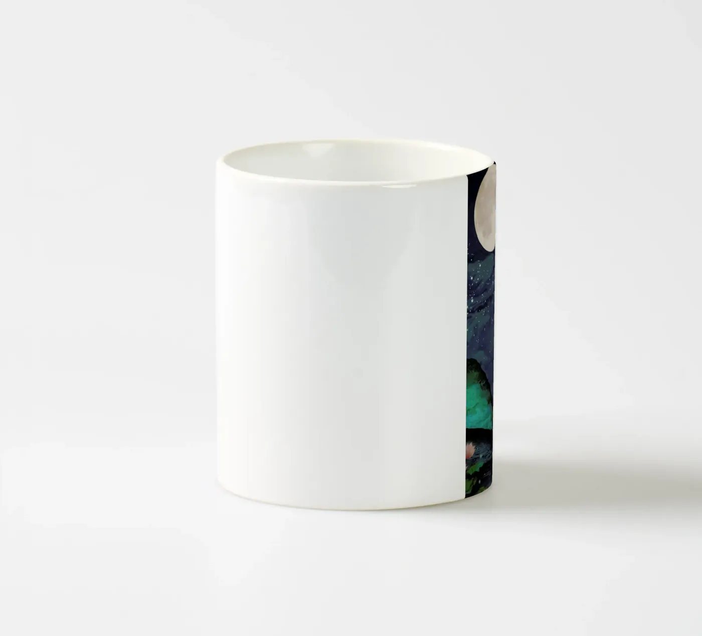 Dive ceramic mug by Laura Graves