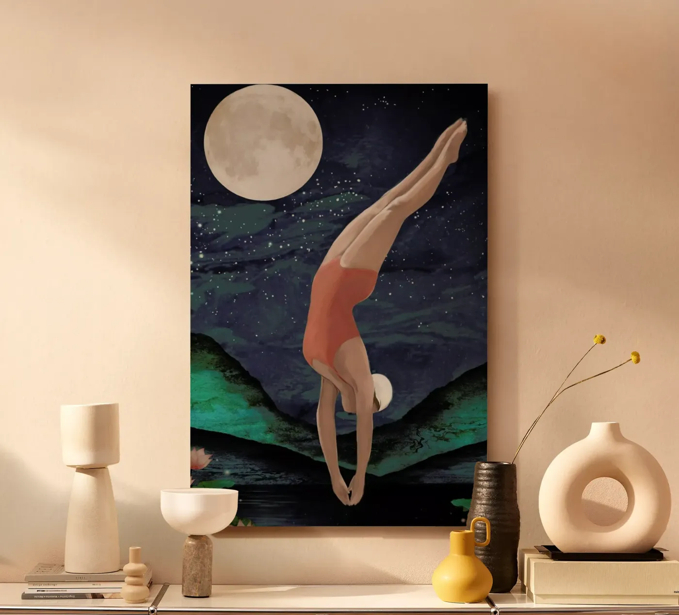 Dive forex plate by Laura Graves