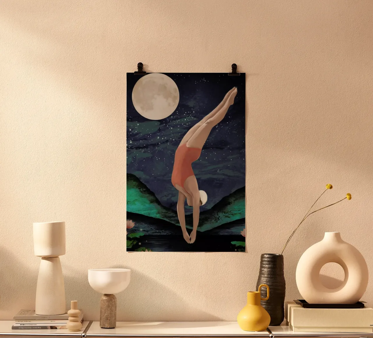 Dive poster da Laura Graves