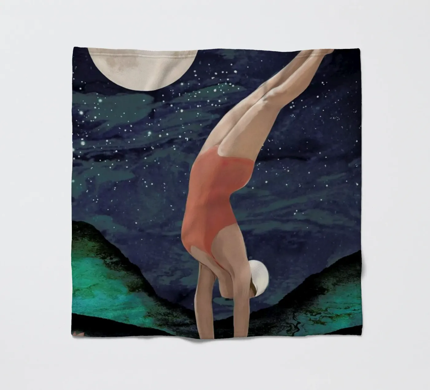 Dive Fleecedecke von Laura Graves