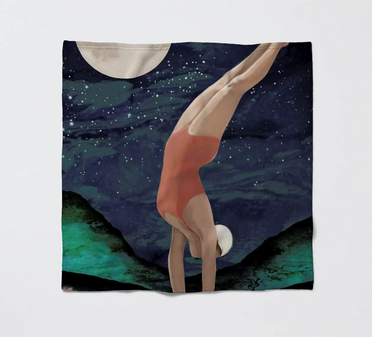 Dive Fleecedecke von Laura Graves