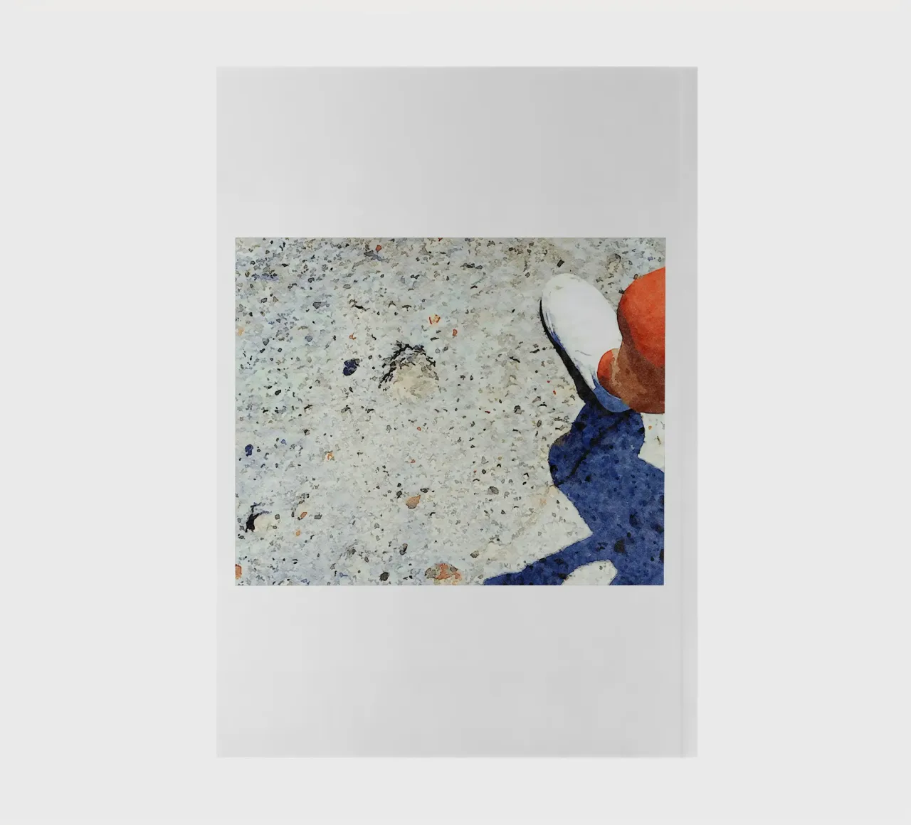 Footprints notebook by Massimo Frascogna