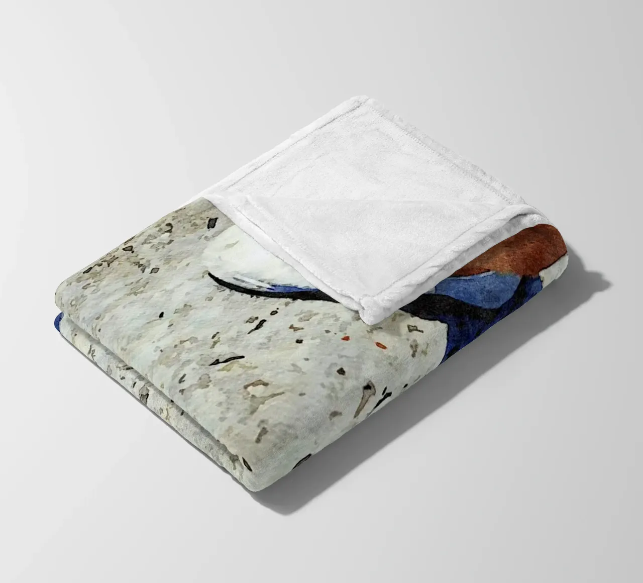 Impronte coperta in pile da Massimo Frascogna