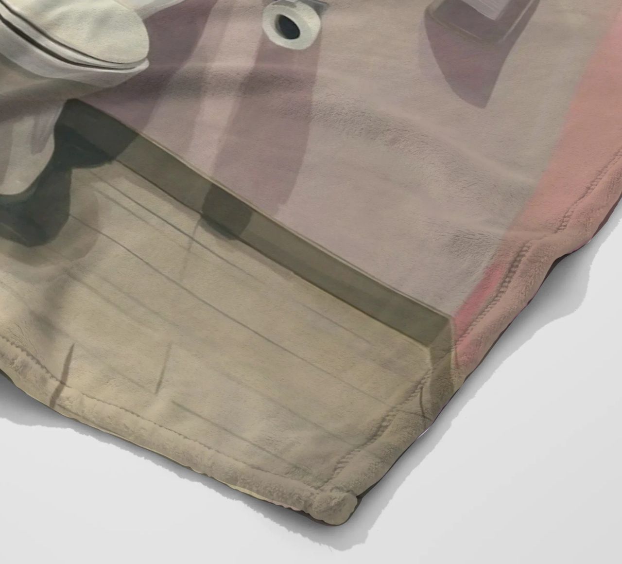 WC, sedersi Slogan coperta in pile da Carinaprint
