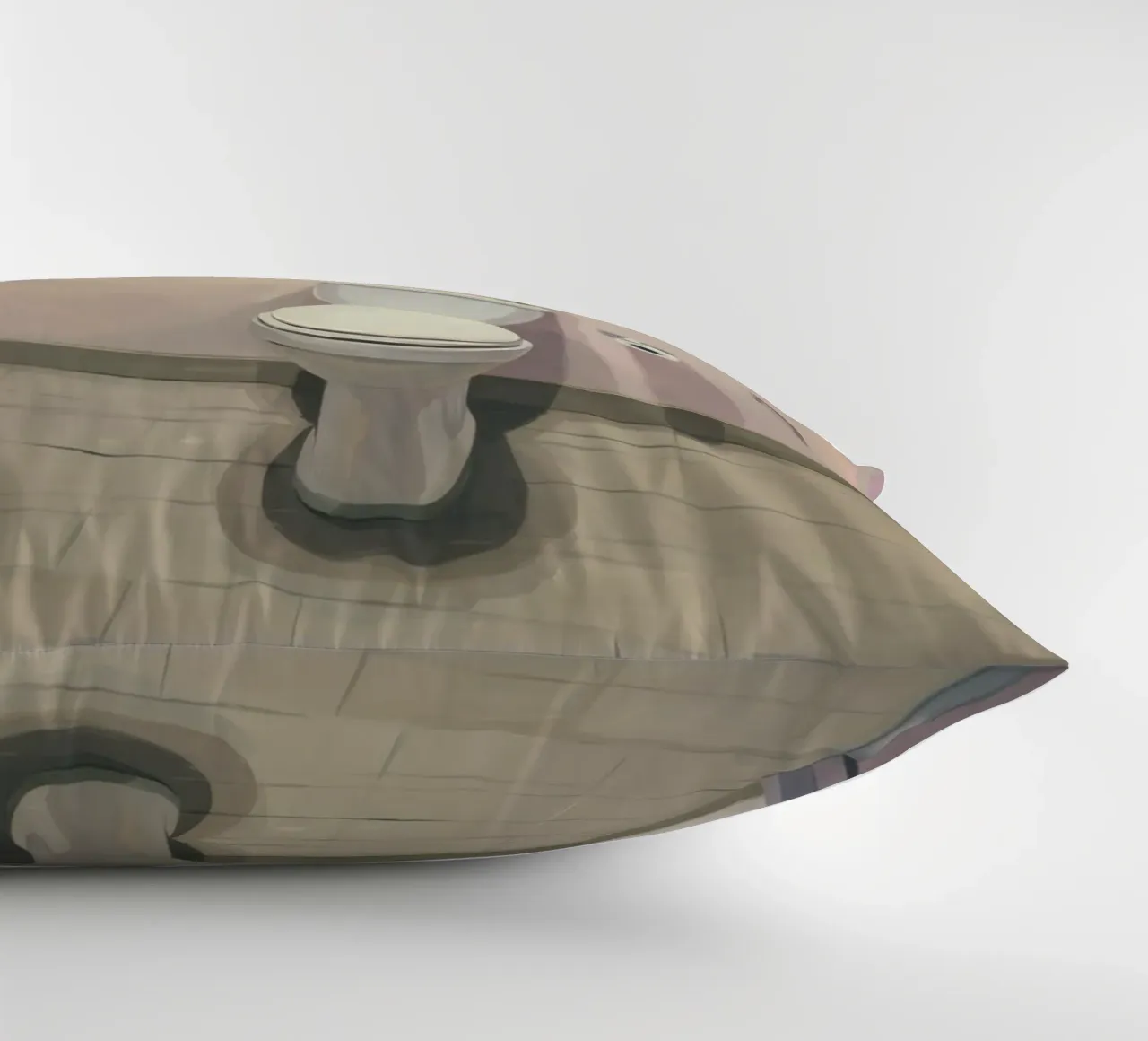 WC, sedersi Slogan cuscino da Carinaprint