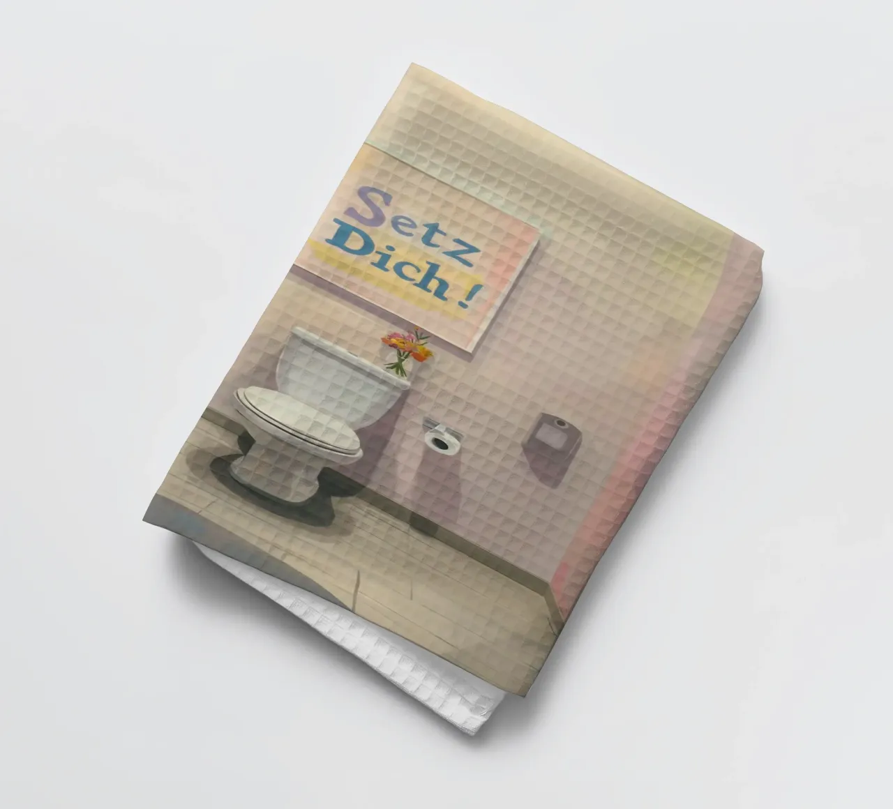 WC, sedersi Slogan canovaccio da cucina da Carinaprint