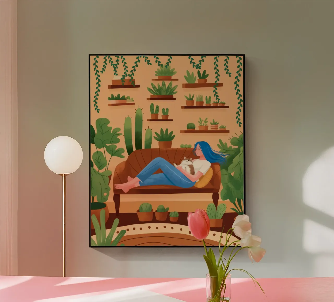 Ritiro verde e tranquillo plexiglass da Fine Sanctuary