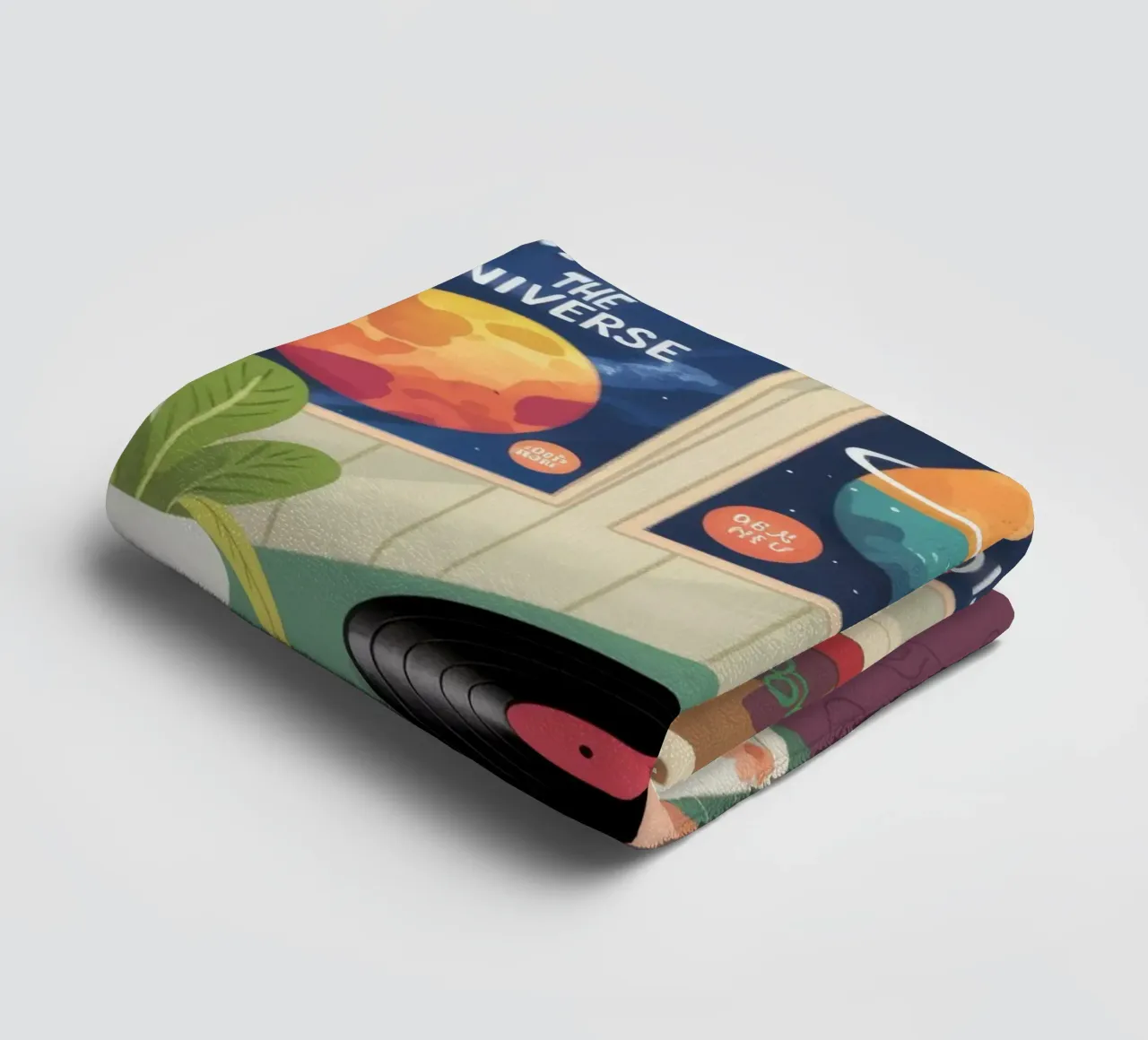Exploring New Worlds towel by Fine Sanctuary