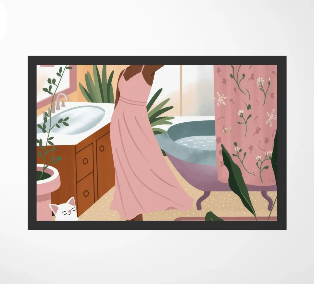 Elegante routine mattutina zerbino da Fine Sanctuary