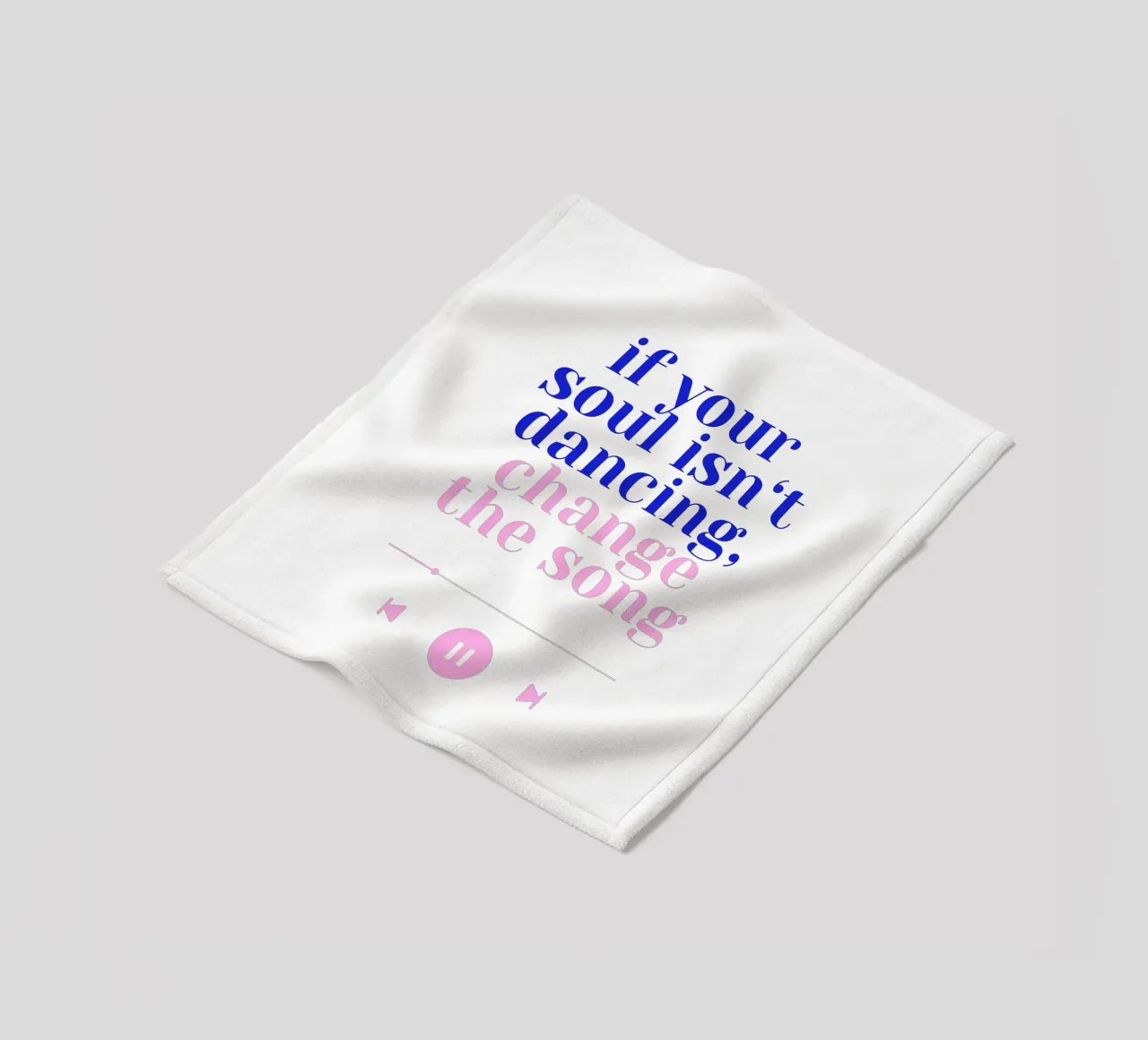 If your soul isn't dancing, change the song II coperta in pile da Bureau Purpur