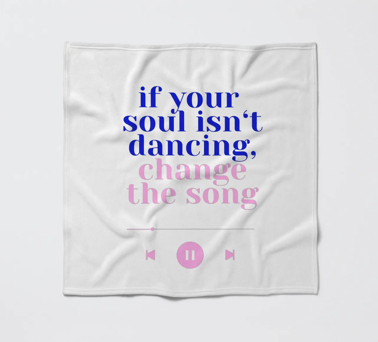 If your soul isn't dancing, change the song II coperta in pile da Bureau Purpur