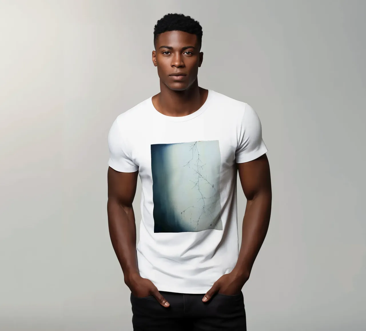 Abstract artwork depicting intricate branching patterns t-shirt by DesignDoodle