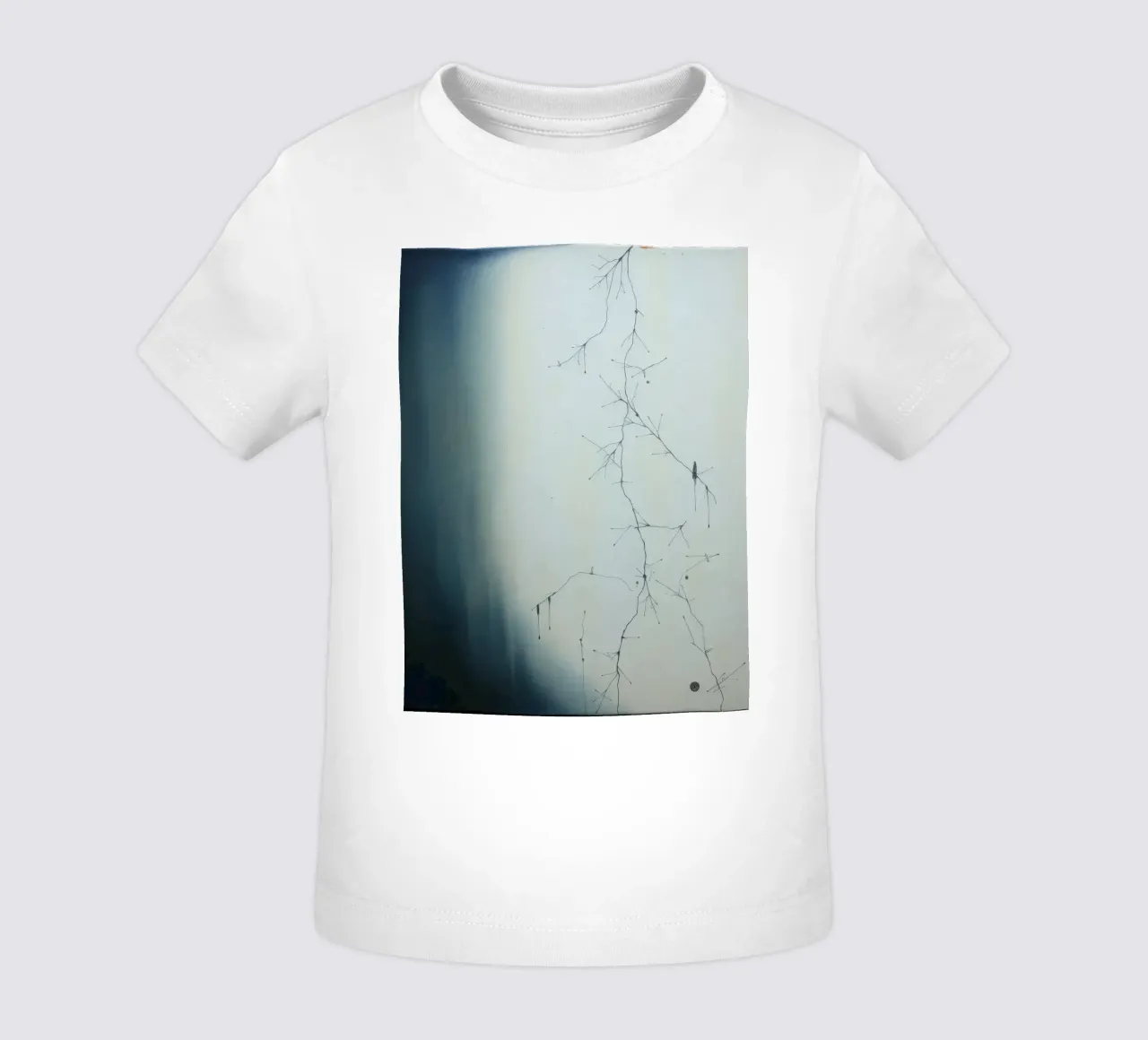 Abstract artwork depicting intricate branching patterns baby t-shirt by DesignDoodle
