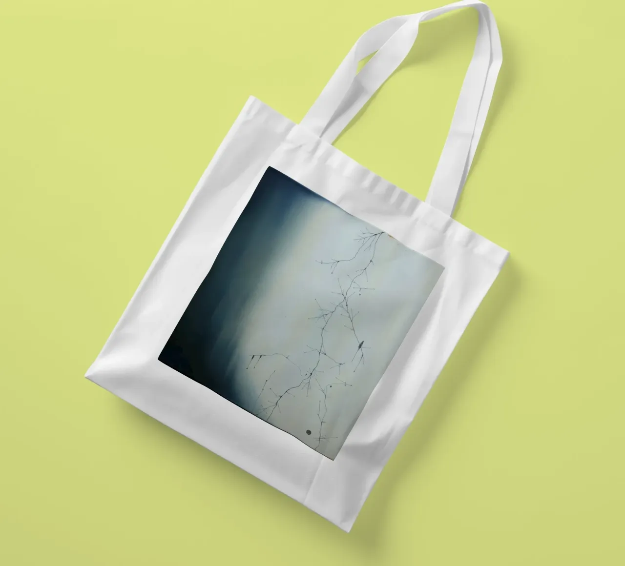 Abstract artwork depicting intricate branching patterns tote bag by DesignDoodle
