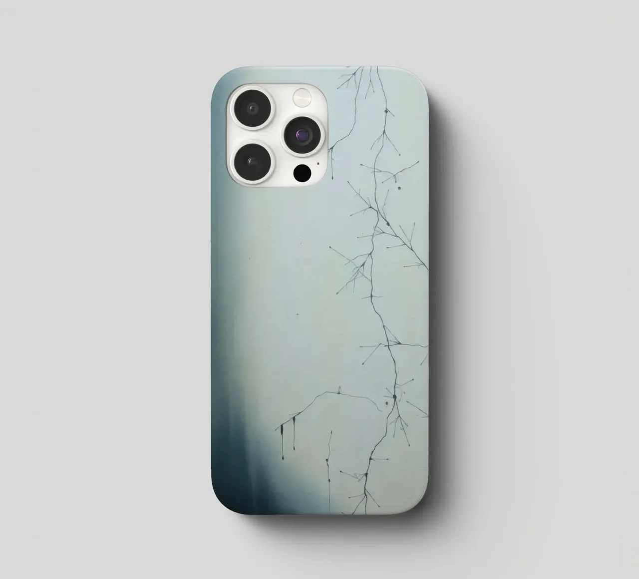 Abstract artwork depicting intricate branching patterns iphone case by DesignDoodle