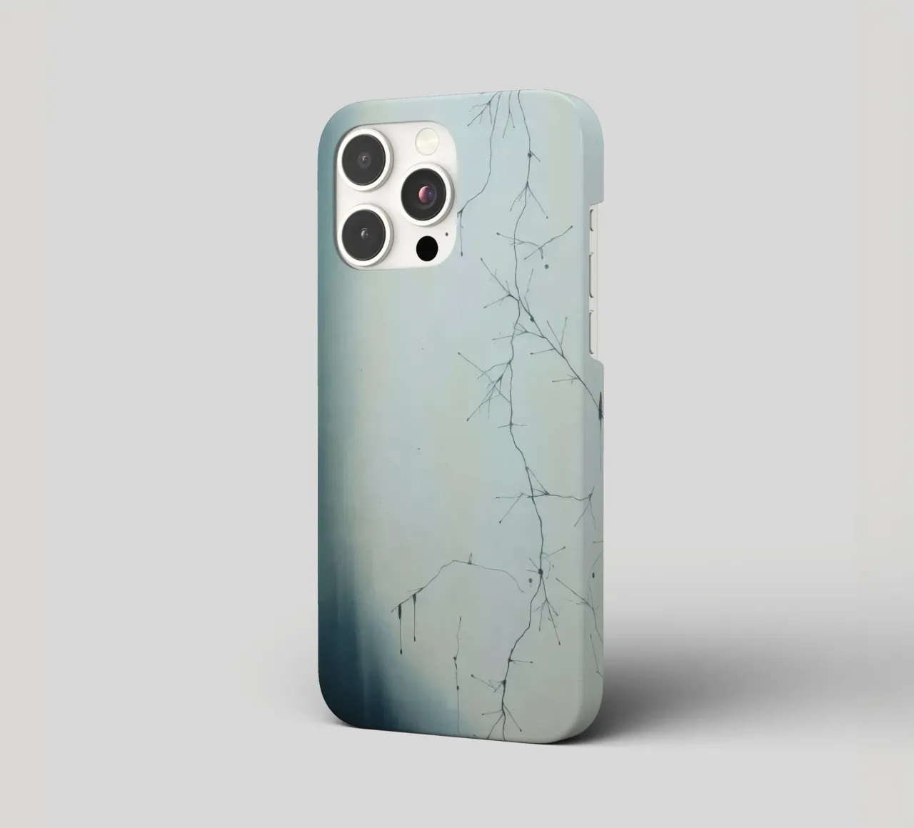 Abstract artwork depicting intricate branching patterns iphone case by DesignDoodle