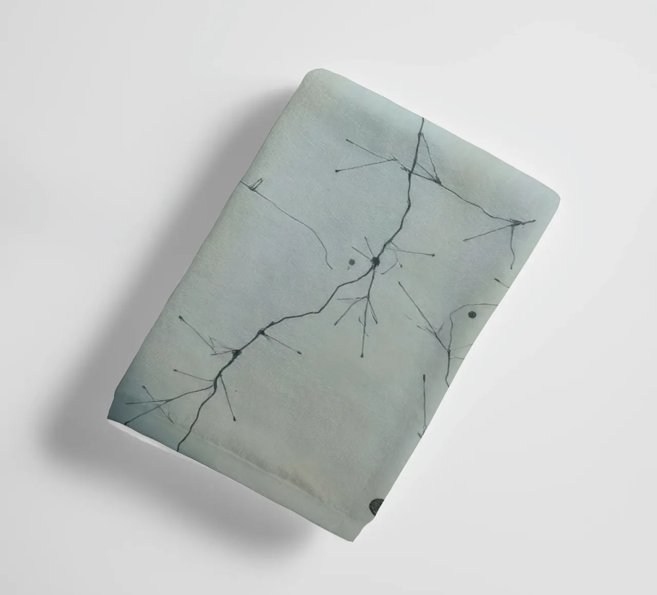 Abstract artwork depicting intricate branching patterns towel by DesignDoodle