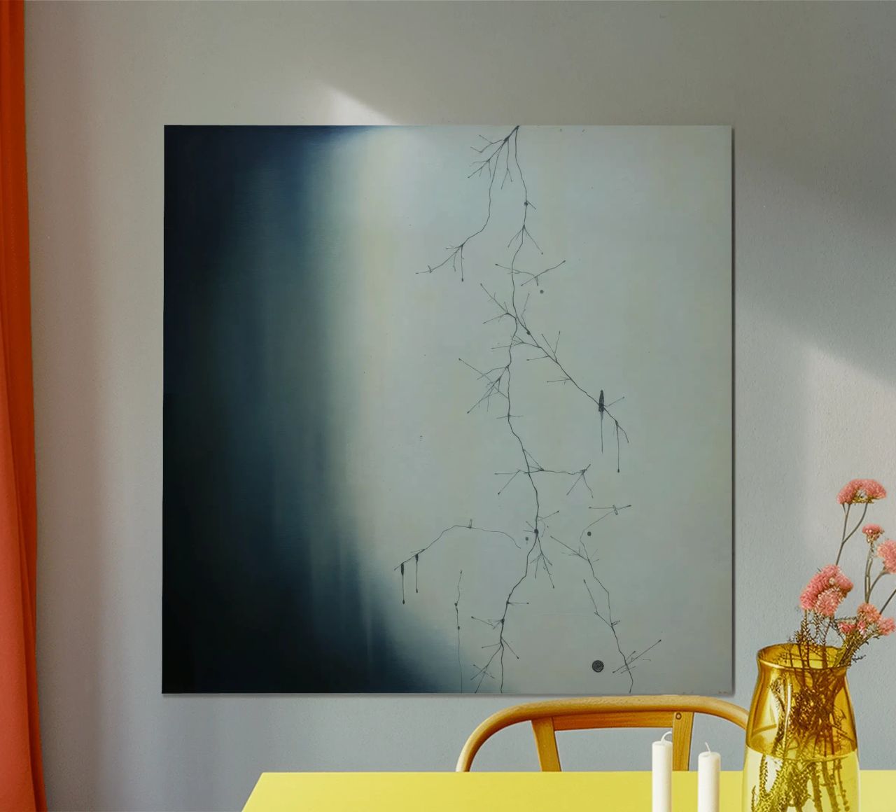 Abstract artwork depicting intricate branching patterns hahnemühle by DesignDoodle