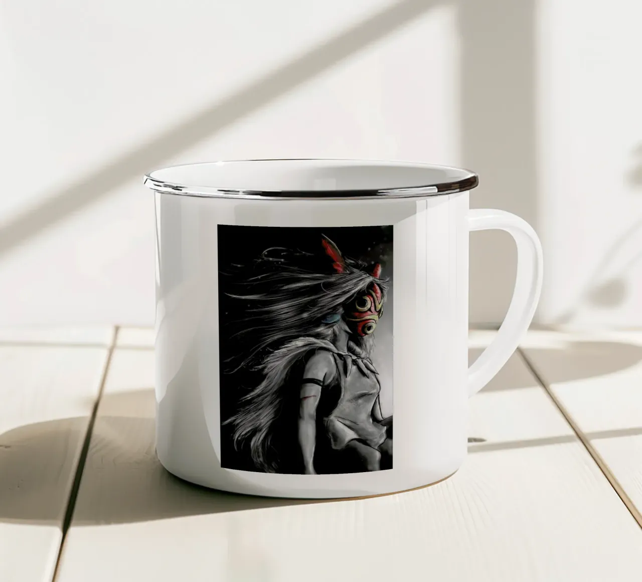 San's Fury tazza in smalto da Barrett Biggers