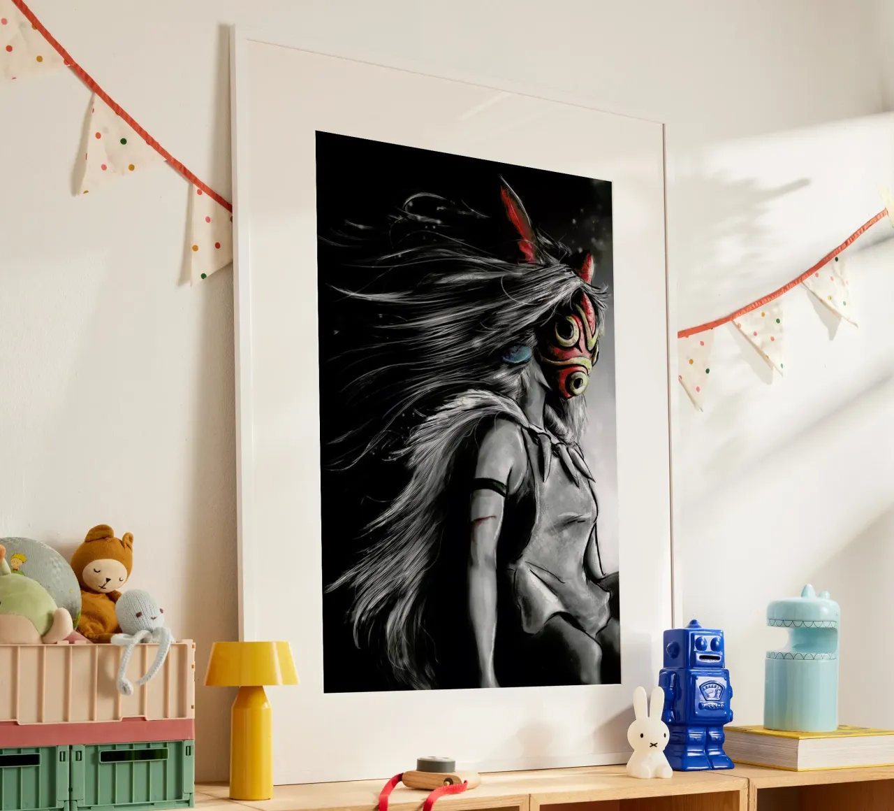 San's Fury poster con telaio in alluminio da Barrett Biggers
