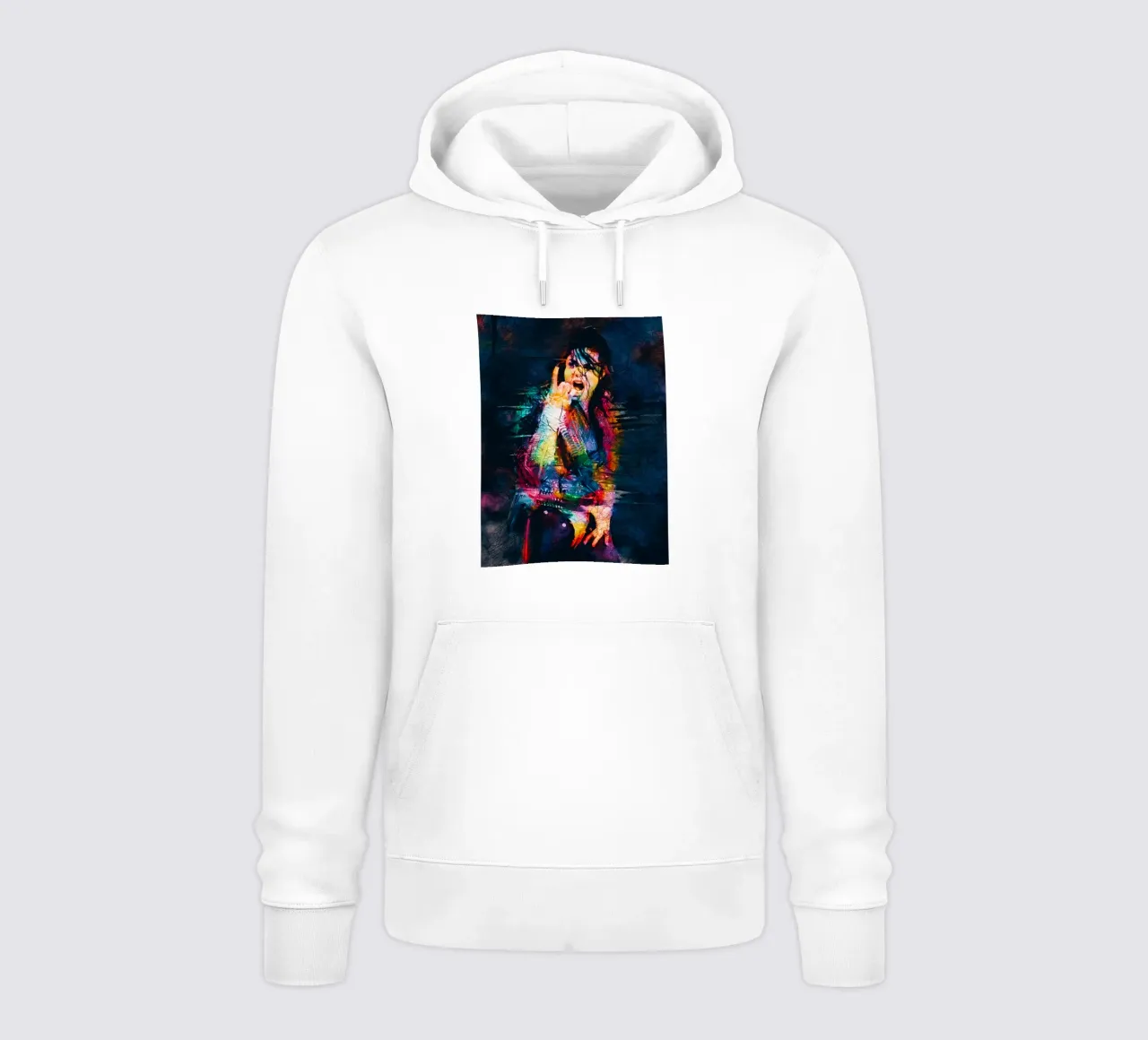 Michael Jackson abstract art hoodie by Hantamrata