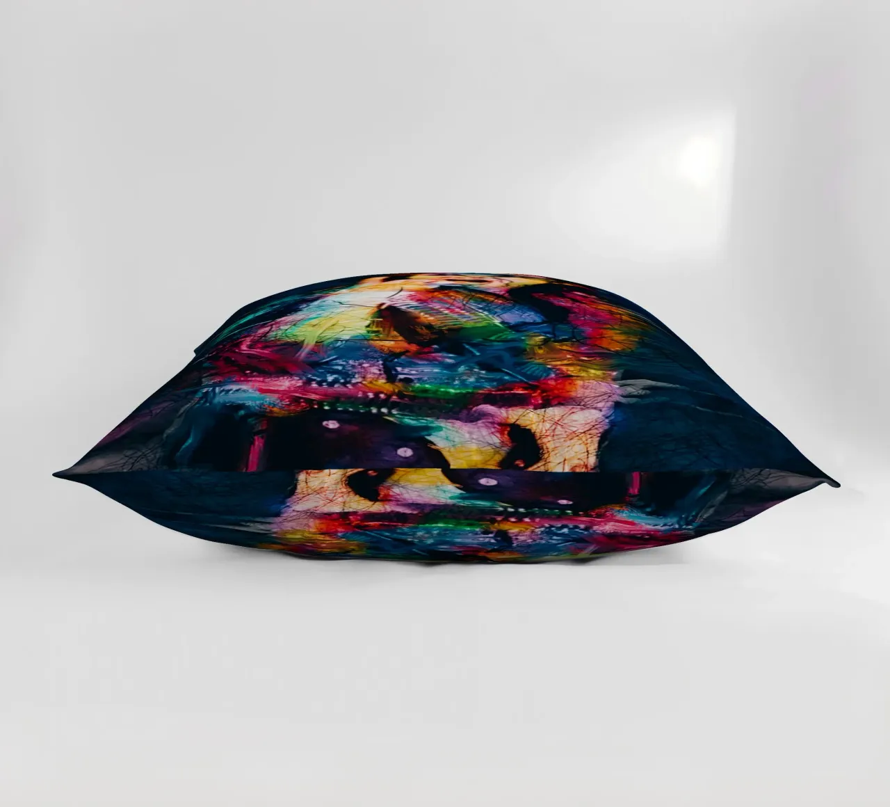 Michael Jackson abstract art decorative cushion by Hantamrata