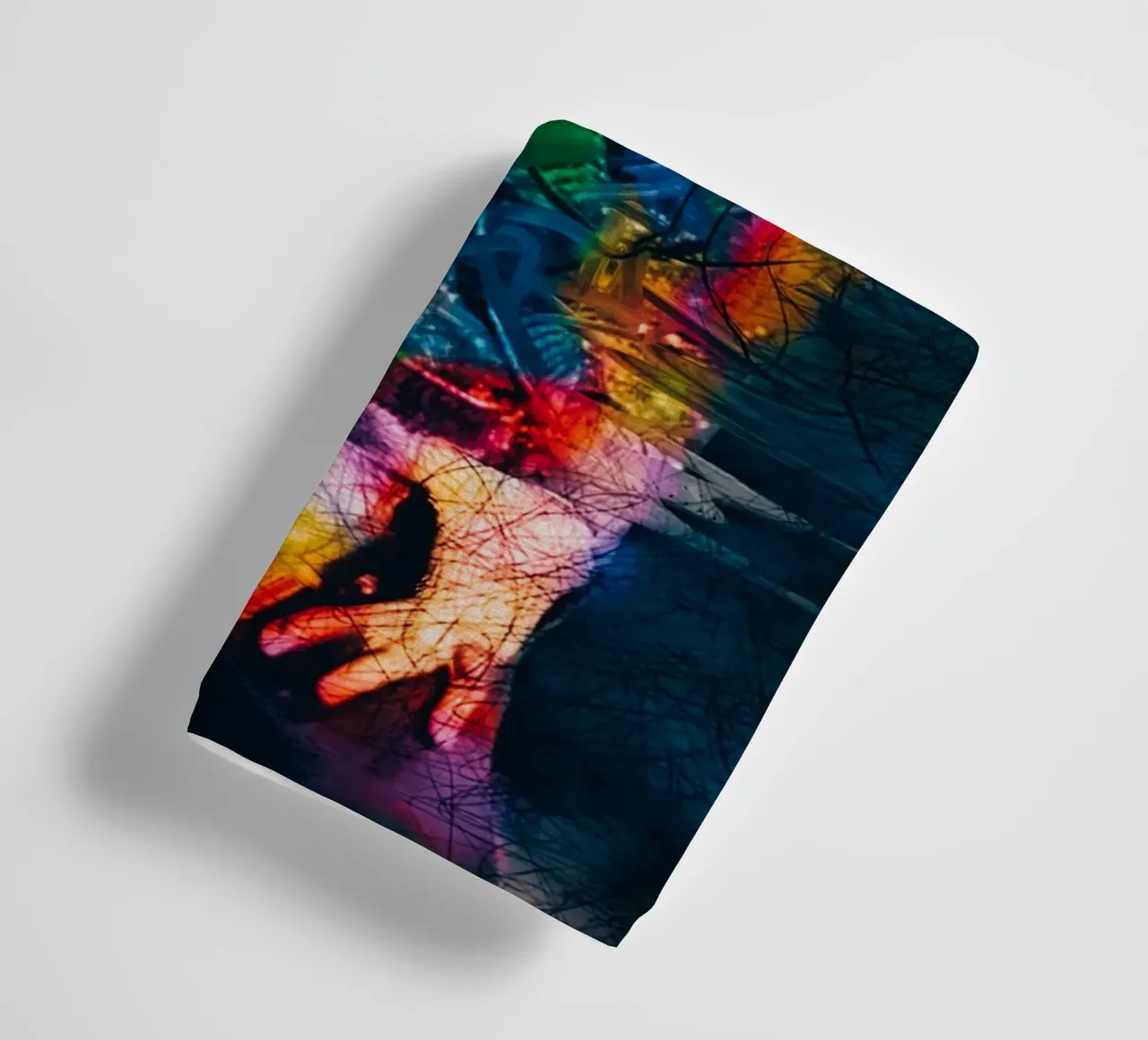 Michael Jackson abstract art towel by Hantamrata