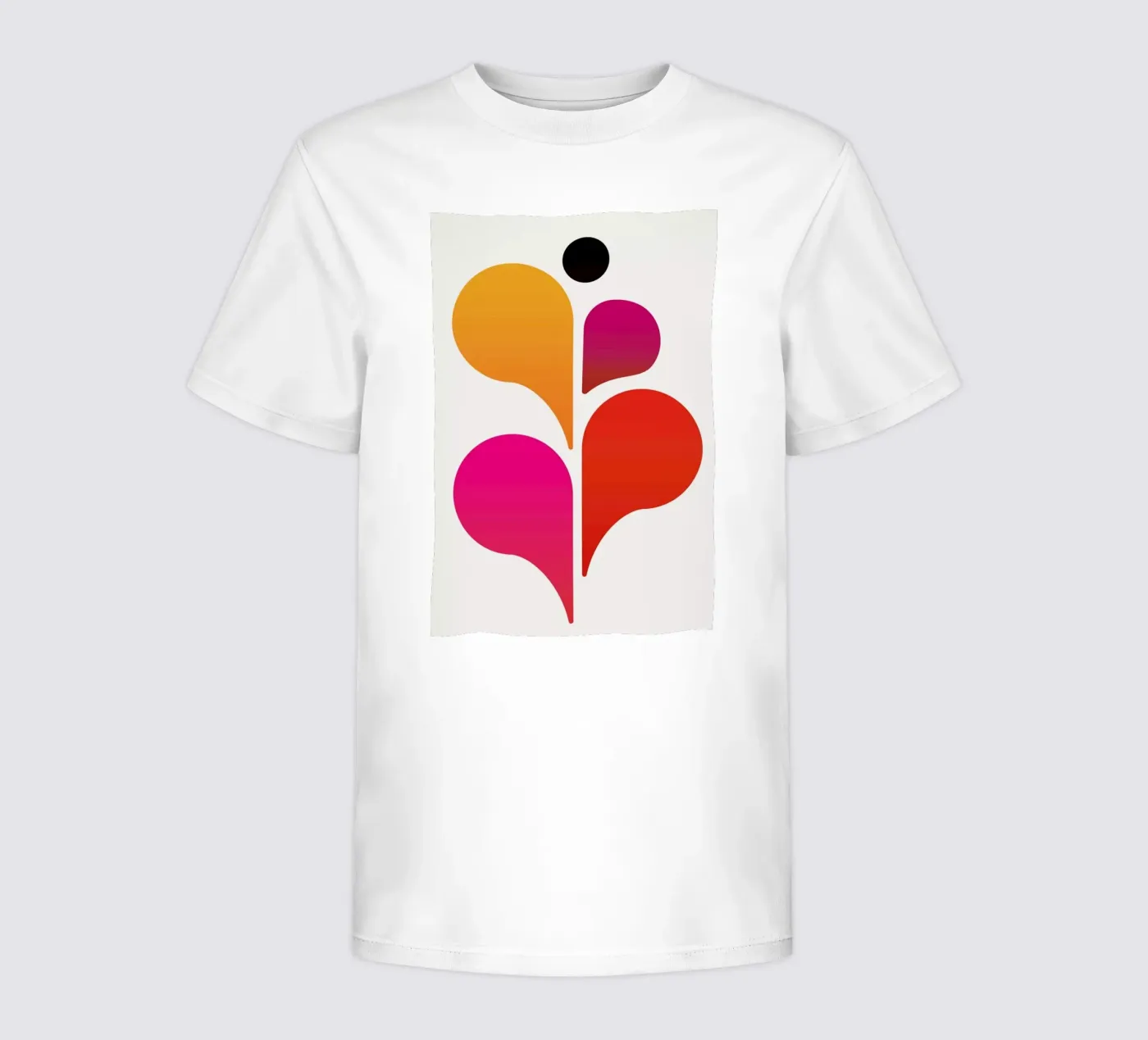 Abstract Dancer kinder t-shirt van Kubistika
