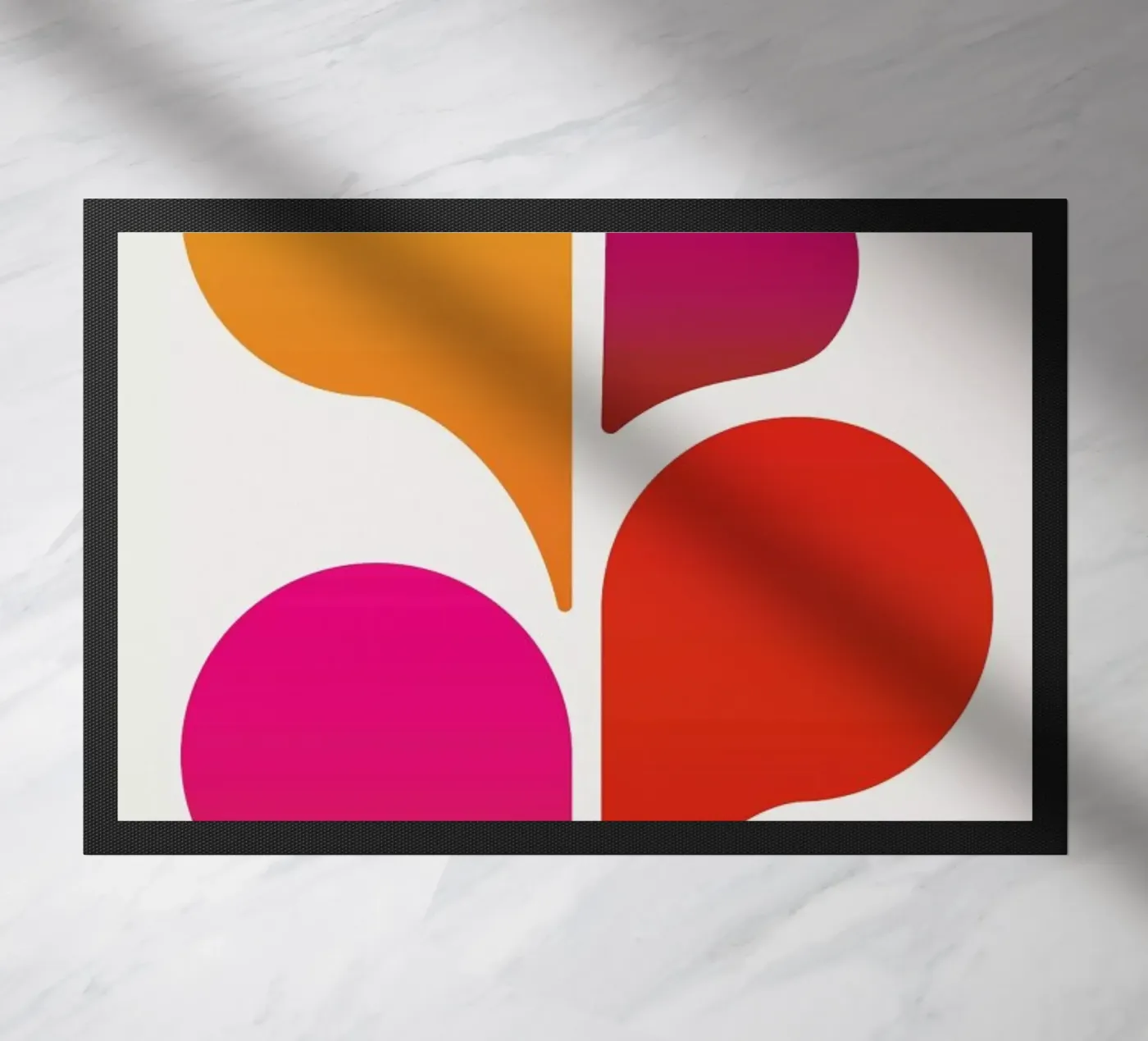 Abstract Dancer Fußmatte von Kubistika