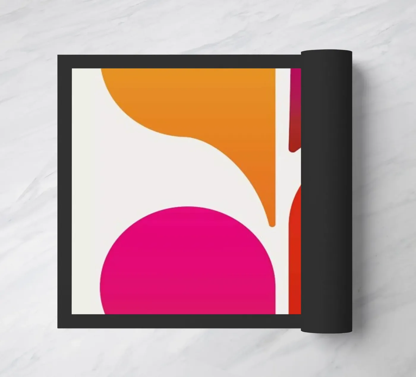 Abstract Dancer Fußmatte von Kubistika