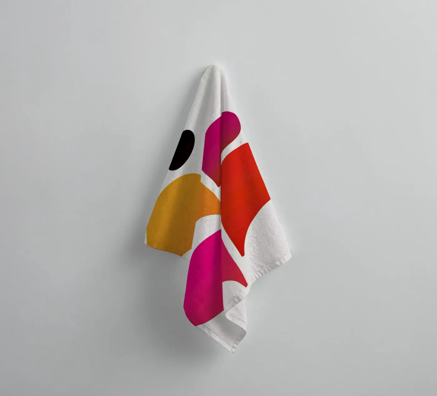 Abstract Dancer badhanddoek van Kubistika