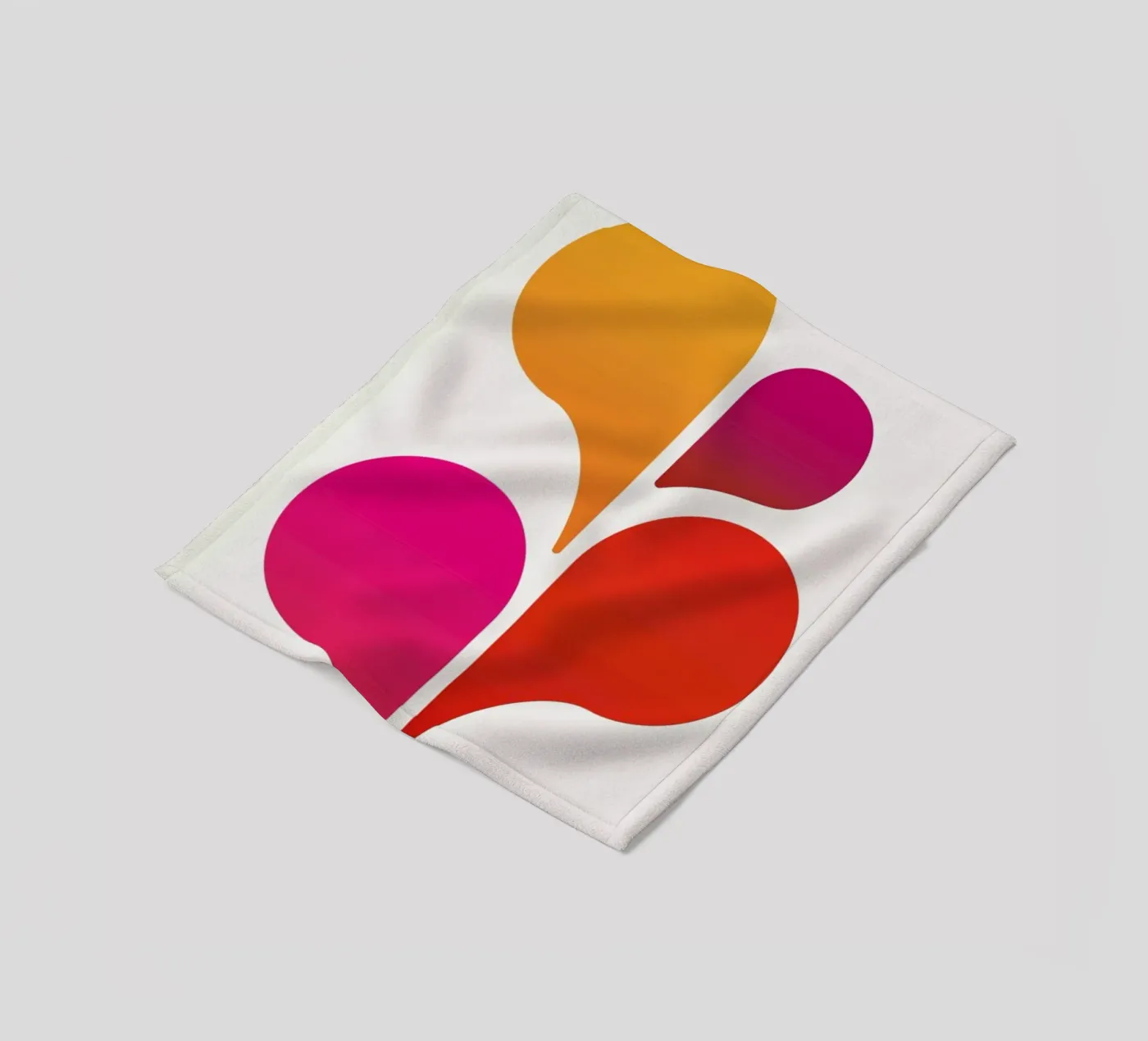 Abstract Dancer Fleecedecke von Kubistika