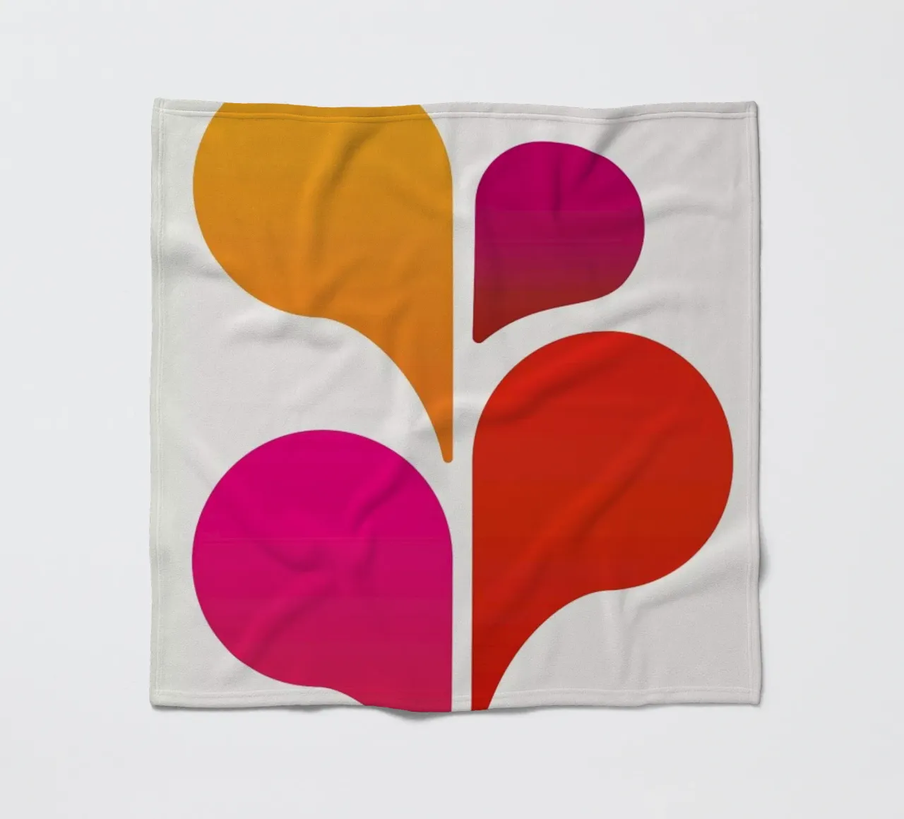 Abstract Dancer Fleecedecke von Kubistika