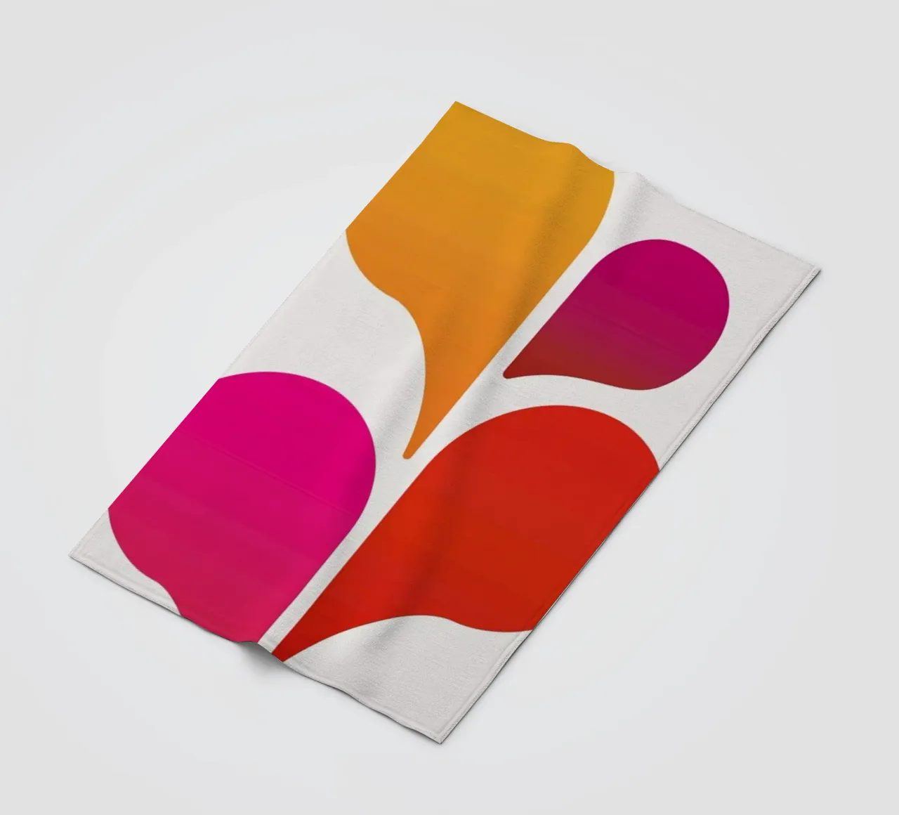 Abstract Dancer Fleecedecke von Kubistika