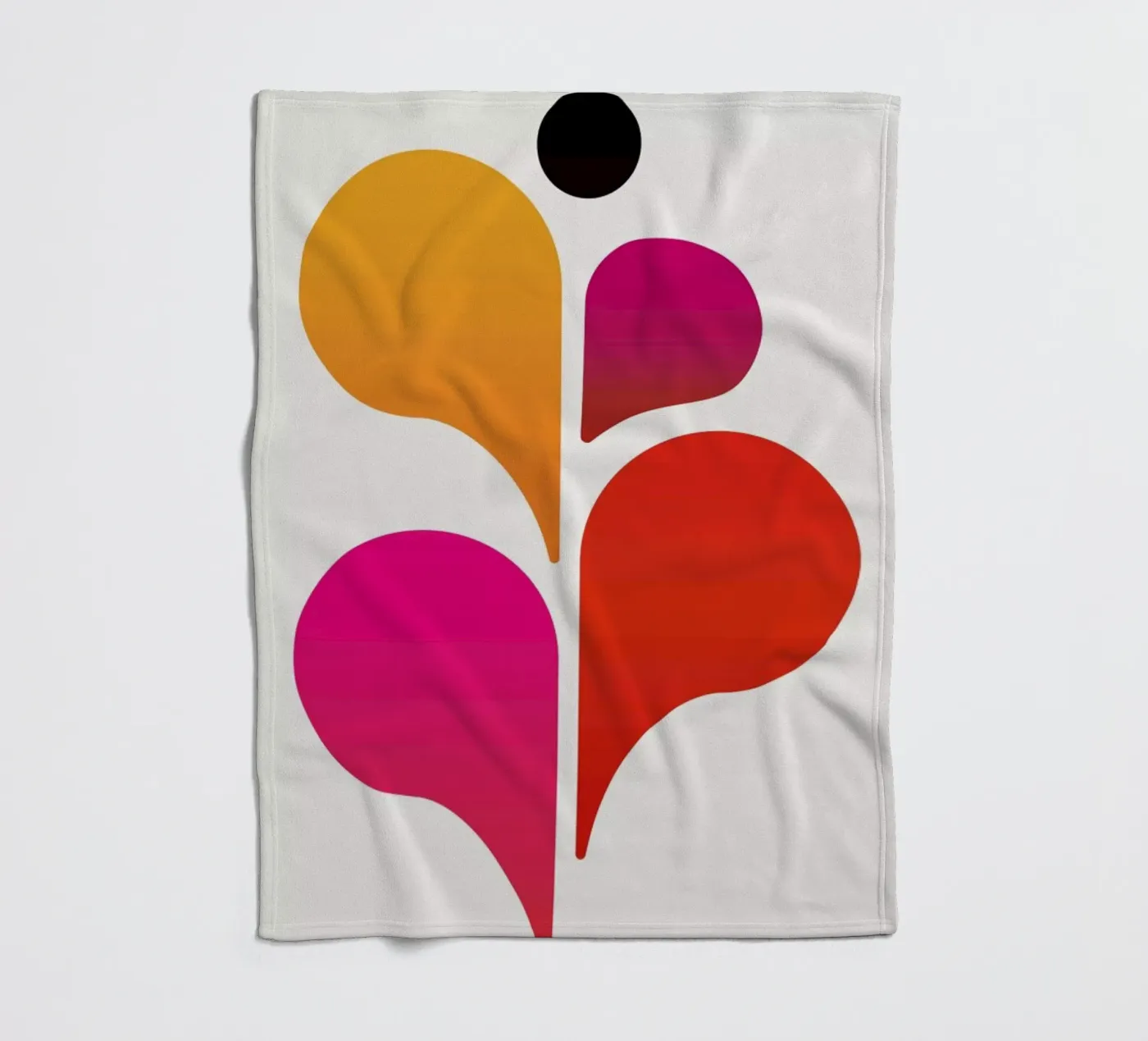 Abstract Dancer Fleecedecke von Kubistika