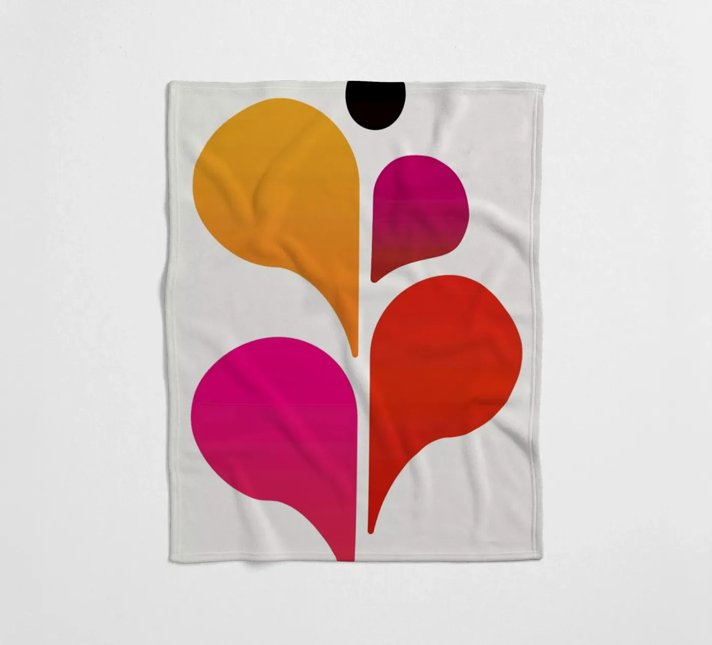 Abstract Dancer Fleecedecke von Kubistika