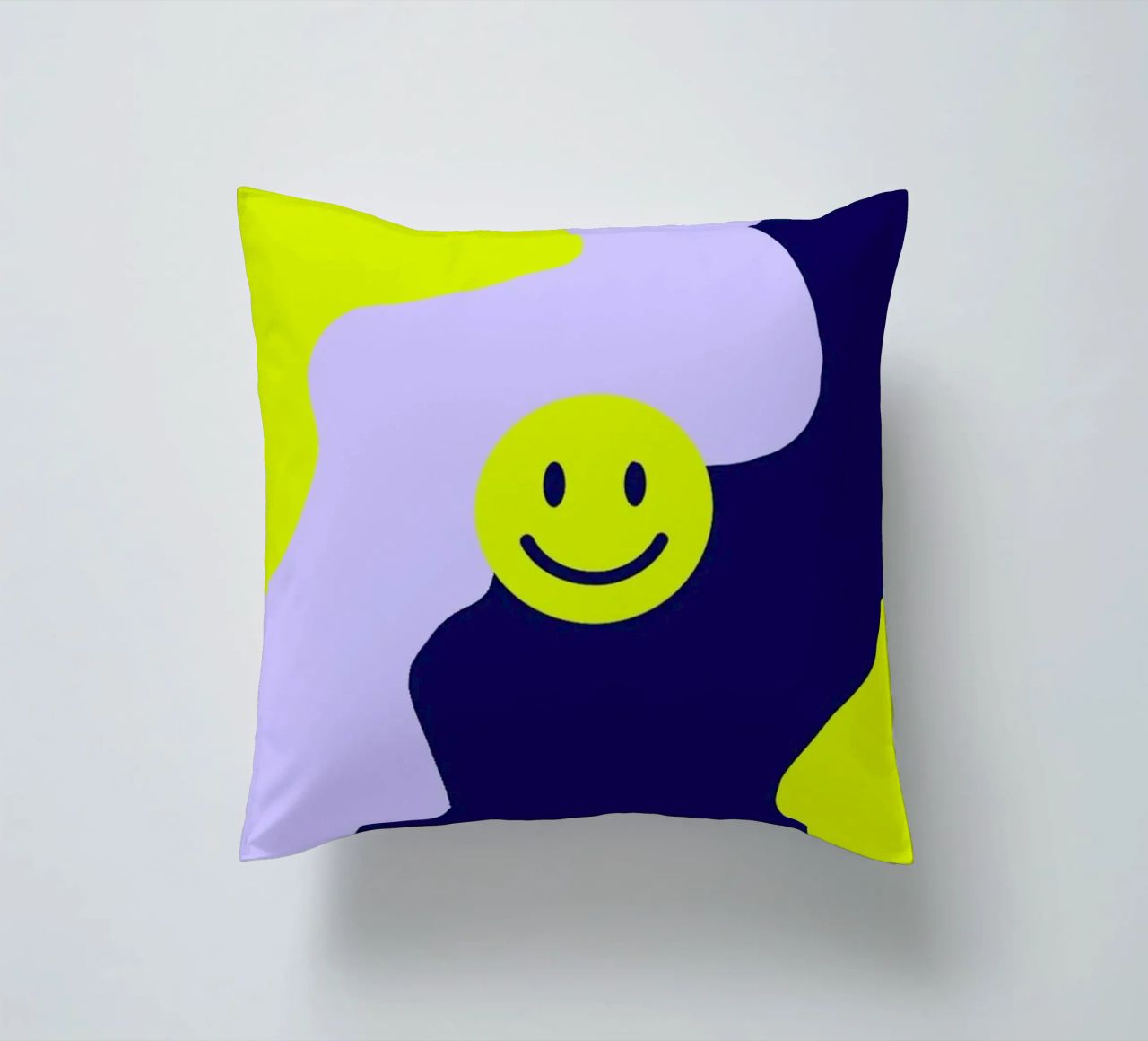 Smiley in the Middle cuscino da wee-design