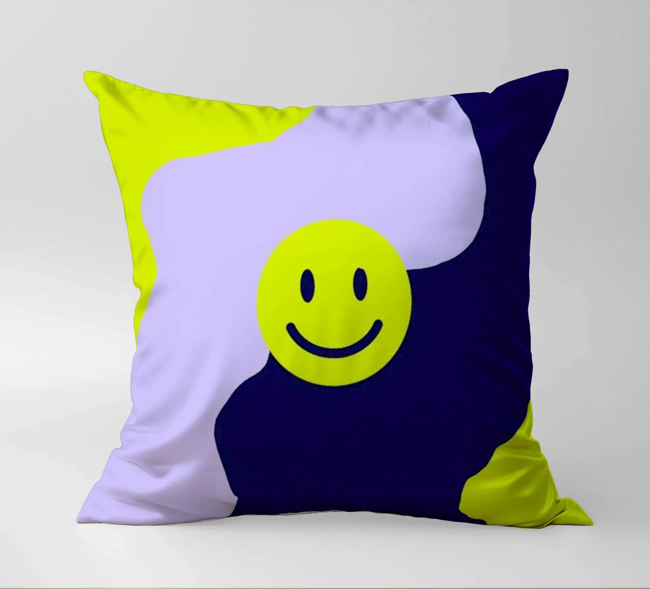 Smiley in the Middle cuscino da wee-design
