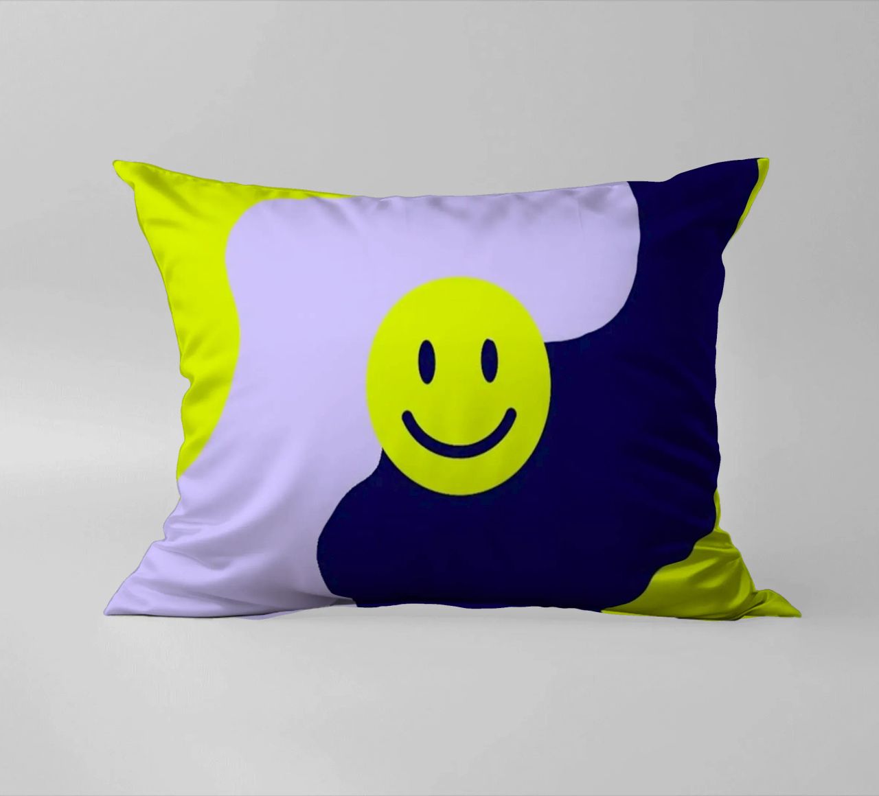 Smiley in the Middle cuscino da wee-design