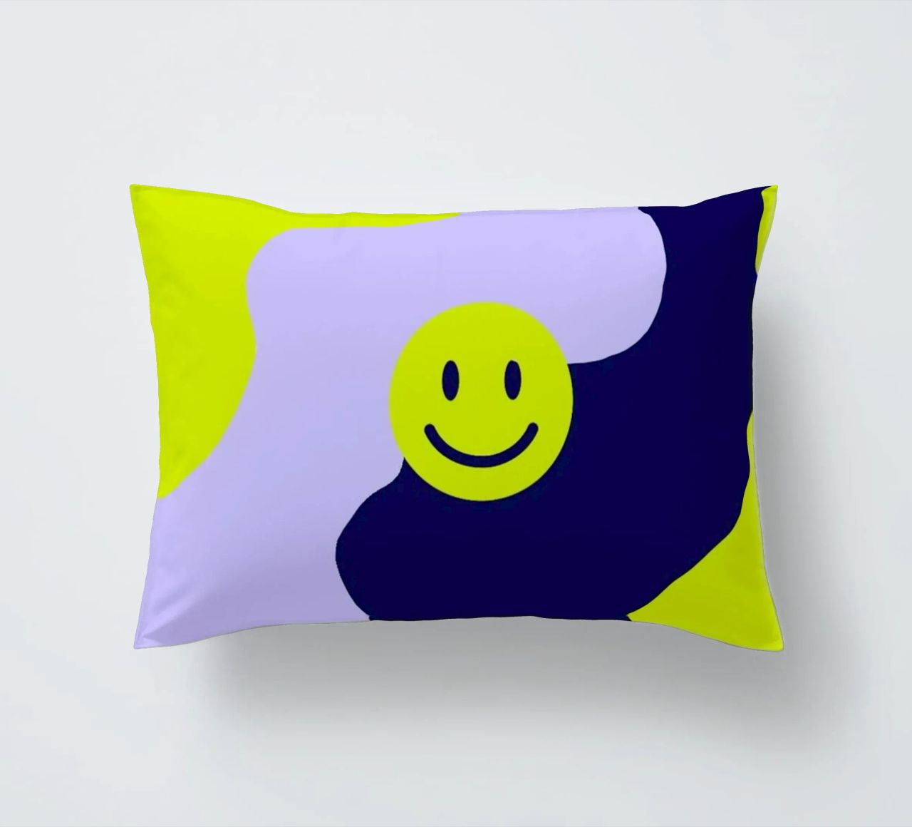 Smiley in the Middle cuscino da wee-design