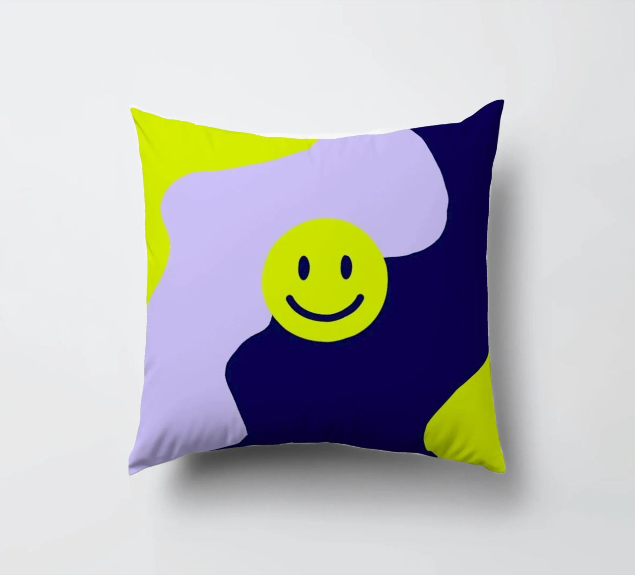 Smiley in the Middle cuscino da wee-design