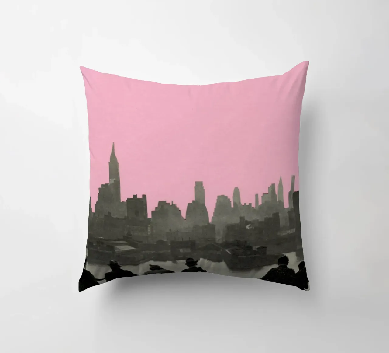 Notti a New York cuscino da Cassia Beck Collage