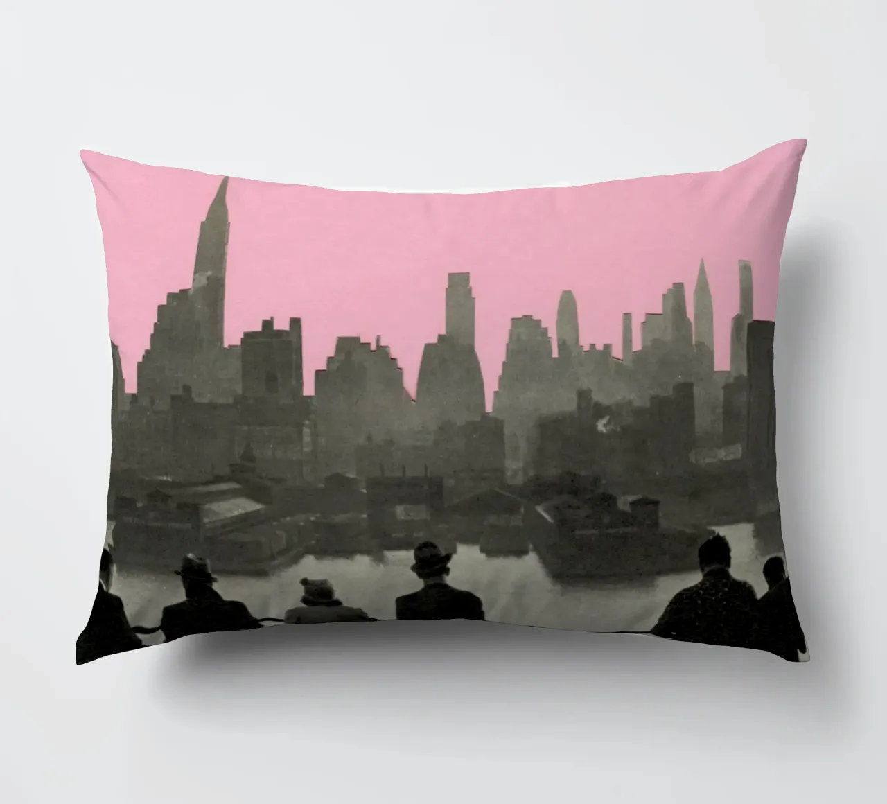 Notti a New York cuscino da Cassia Beck Collage
