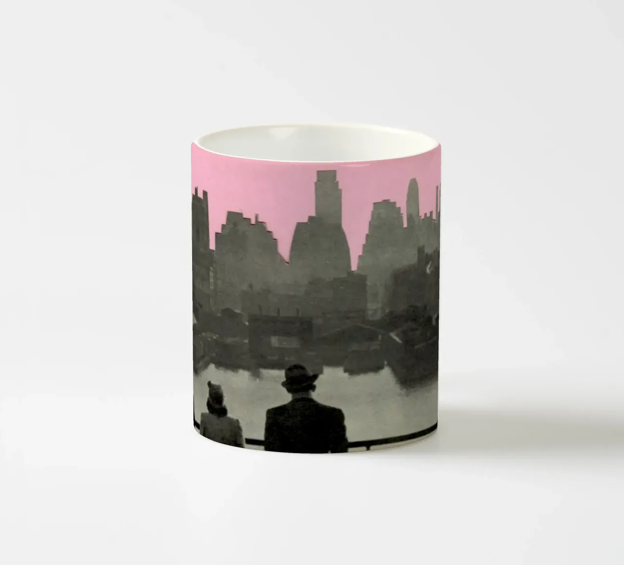 Notti a New York tazza in ceramica da Cassia Beck Collage