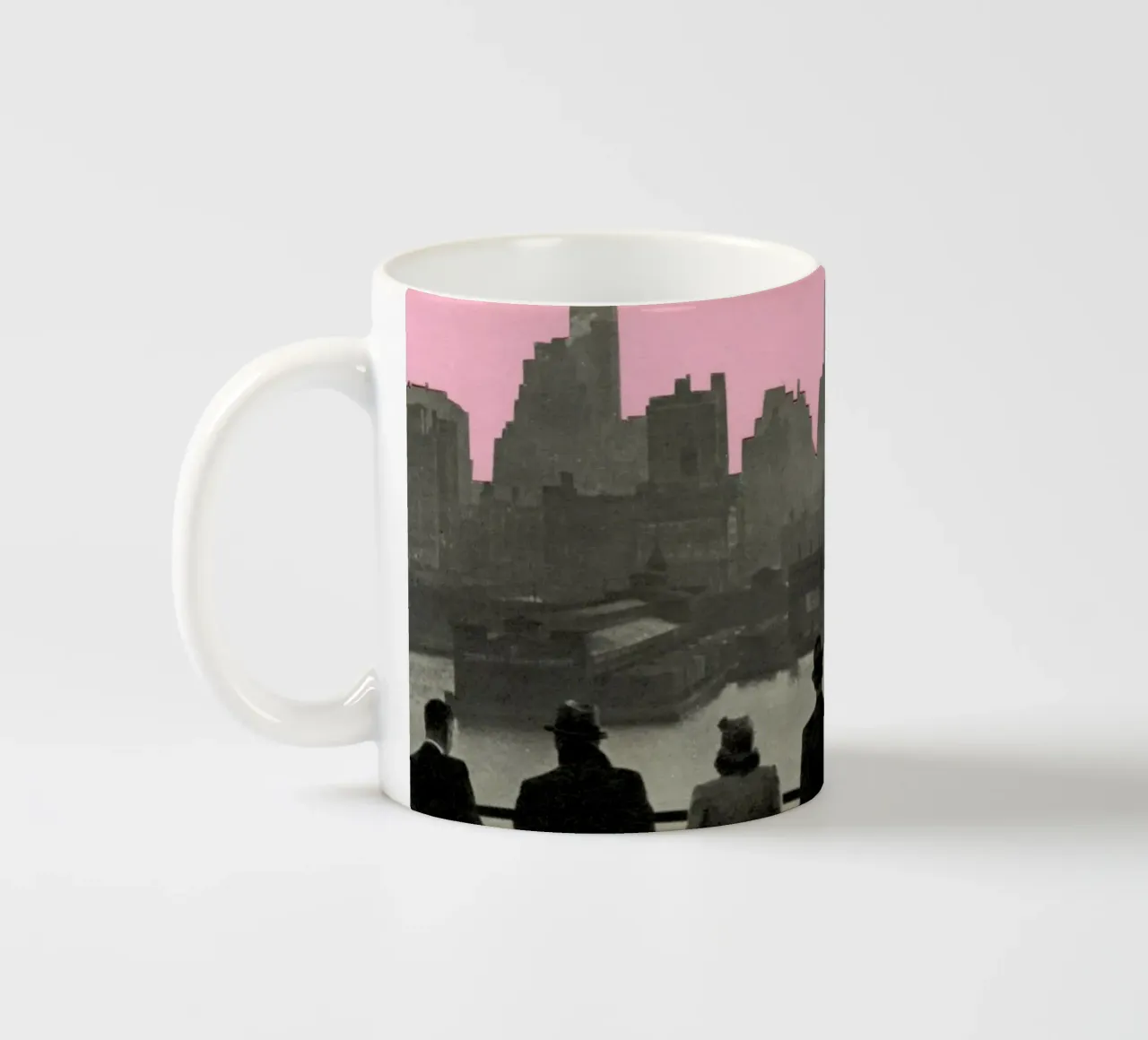 Notti a New York tazza in ceramica da Cassia Beck Collage