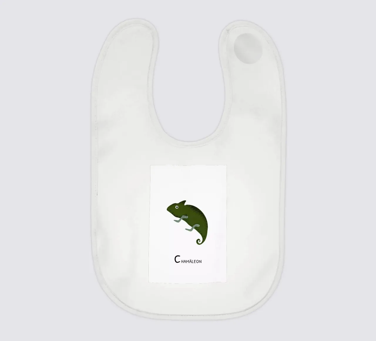 Chamäleon bavaglino da Little Flourishes