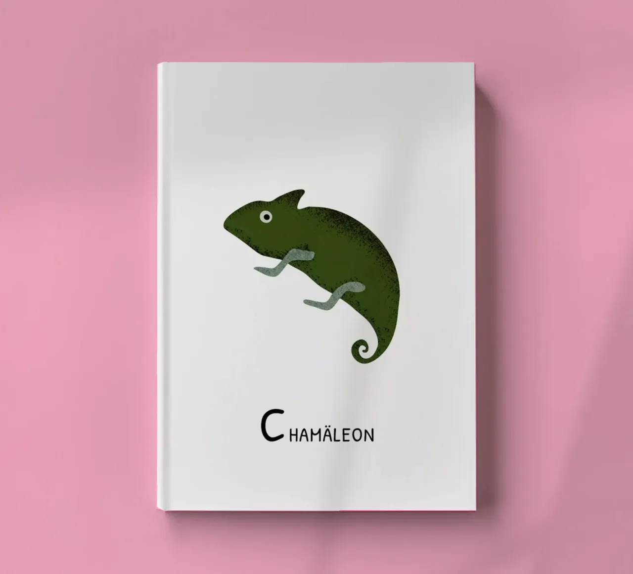 Chamäleon notebook by Little Flourishes