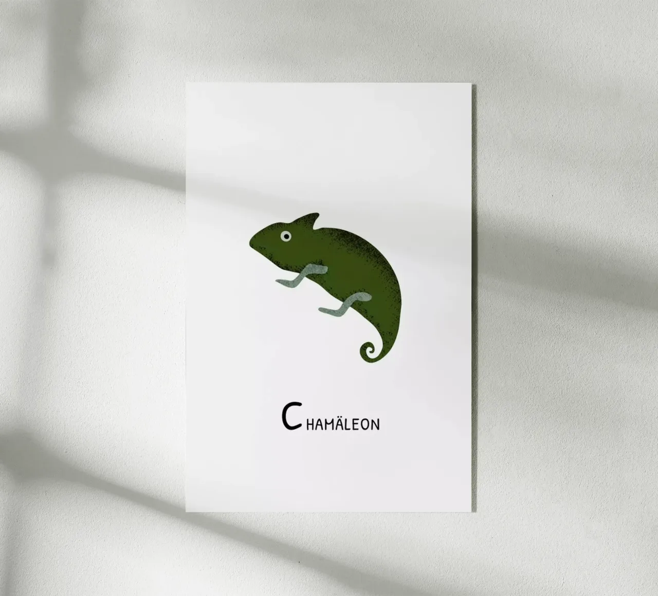 Chamäleon plexiglass da Little Flourishes