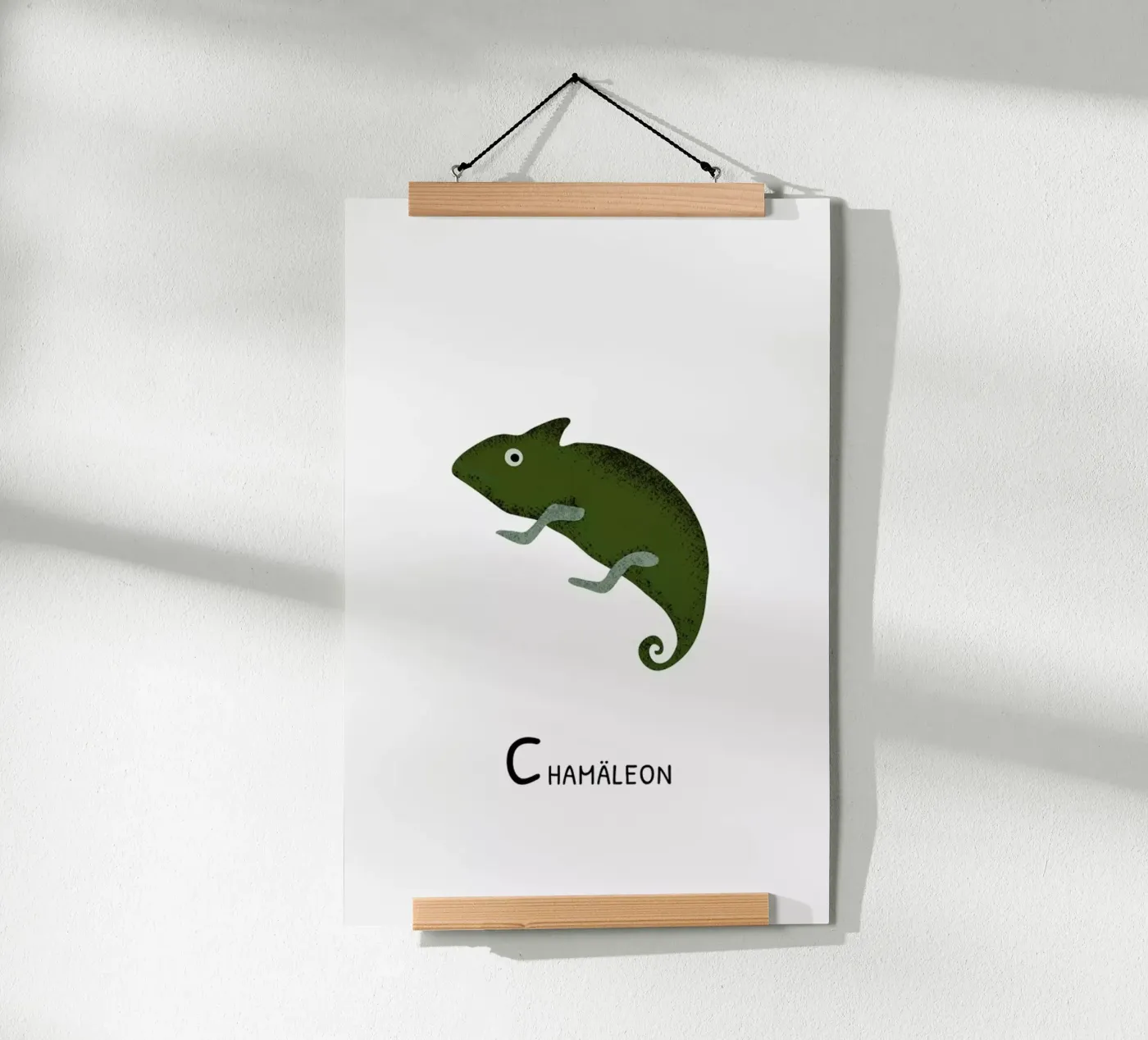 Chamäleon poster da Little Flourishes