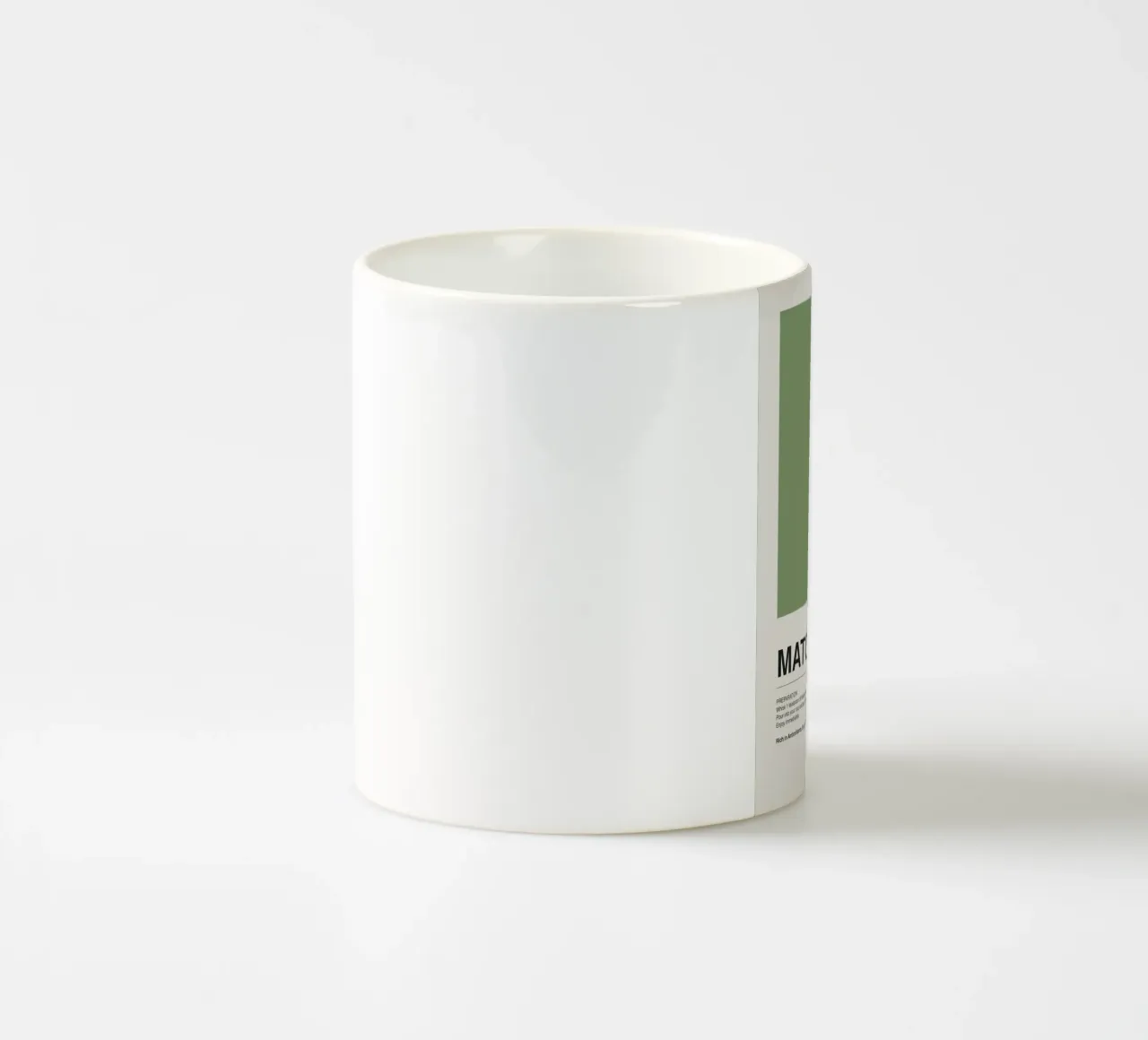 Matcha Latte Chartreuse tazza in ceramica da ni-ja artboutique